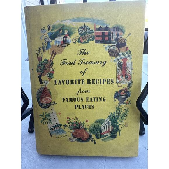 1955 Ford Treasury of Favorite Recipes from Famous Eating Places HCDJ Motor Co. - Picture 1 of 8